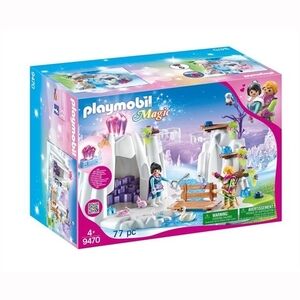 Playmobil Magic Ice Crystal Palace Playset - Blue and White